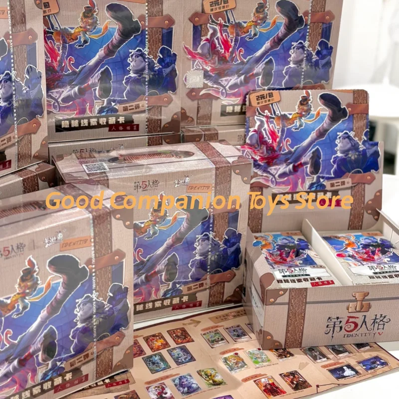 Genuine KAYOU Identity V Card Fun Pack 2 New Personality Profile Secret Clues Collectible Card Anime Game Peripheral Toy Gifts