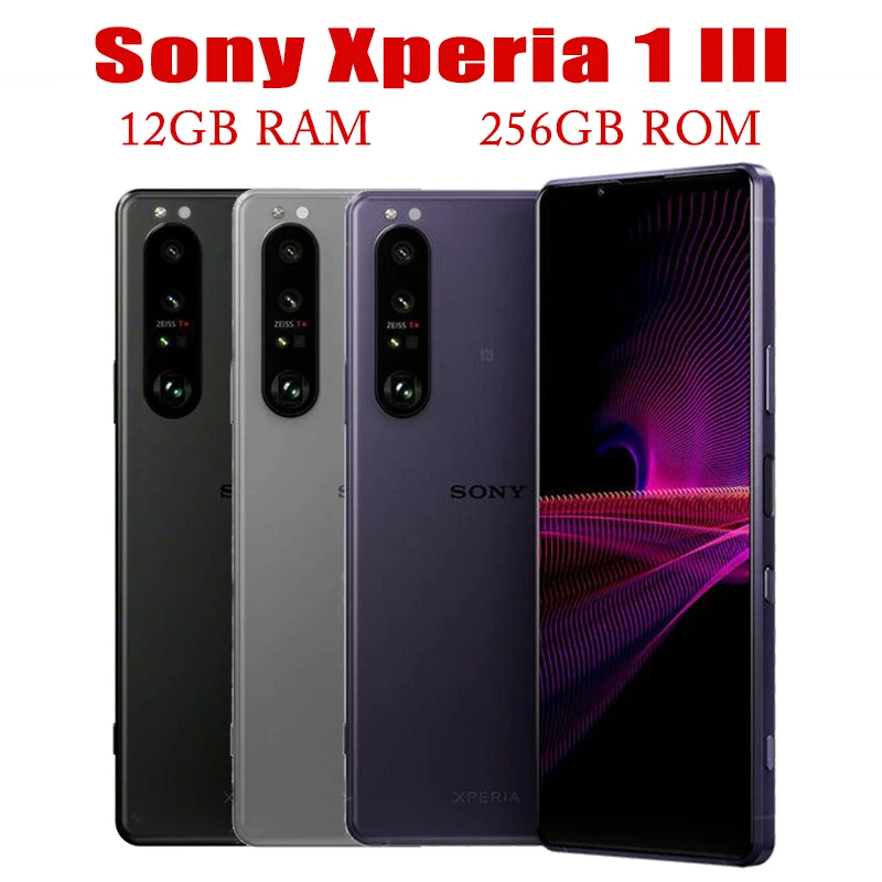 �y�Z�[�����z�\�j�[ Xperia 1iii 1 iii 5G XQ-BC52 XQ-BC72 ���{�� 6.5�C���` 12GB+256GB �f���A��SIM Snapdragon 888 �I�N�^�R�A NFC �����g�ѓd�b