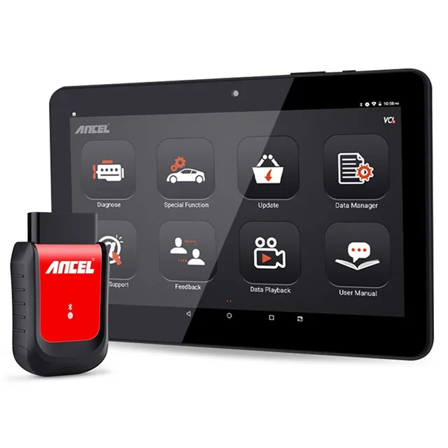 Good Feedback ANCEL X6 HD 12Ancel X6 OBD2 Scanner Car Diagnostics Tool Full System DPF SAS ABS EPB Oil Reset Automotive Scanner