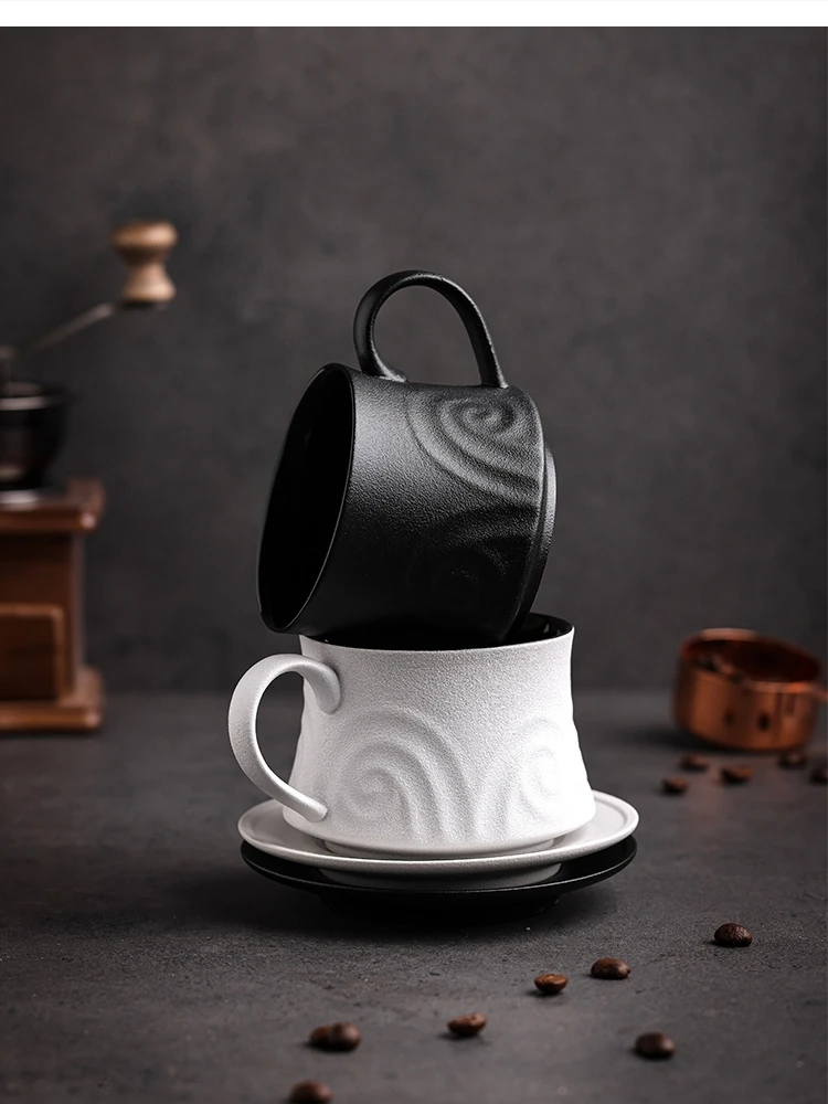 

Керамическая кружка на 250 мл, семейный набор для воды для пары, кружки для послеобеденного чая, чашки