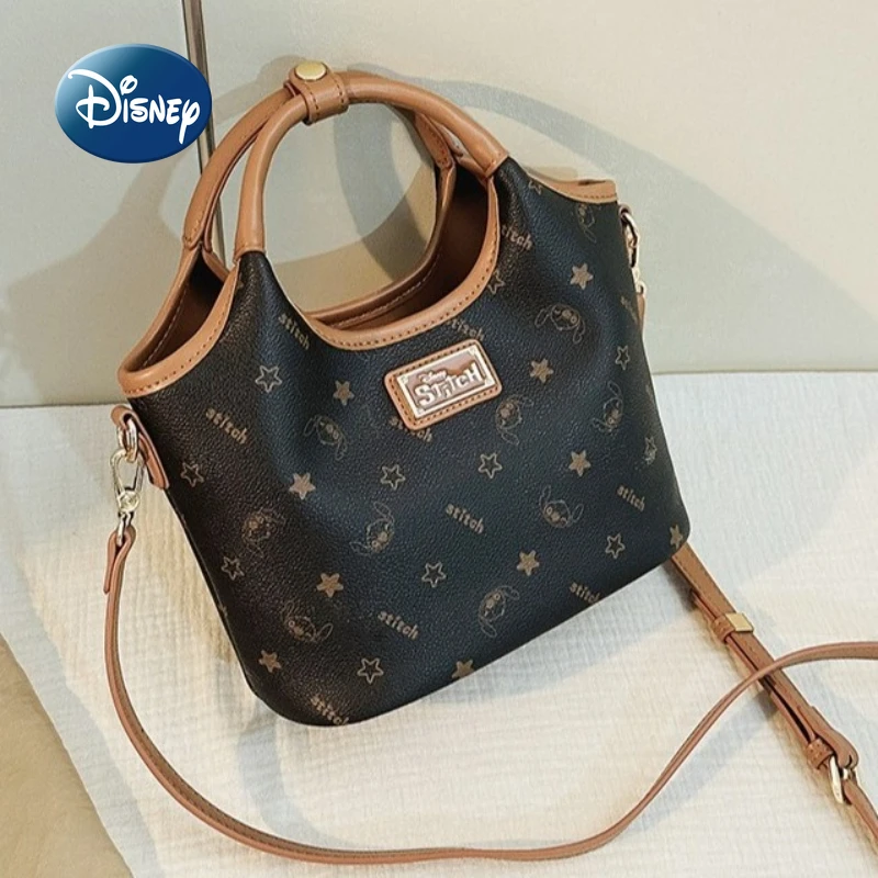 

Disney Stitch New Women's Handbag Printed Fashion Women's Shoulder Crossbody Bag Luxury Brand Casual Women's Bag High Quality