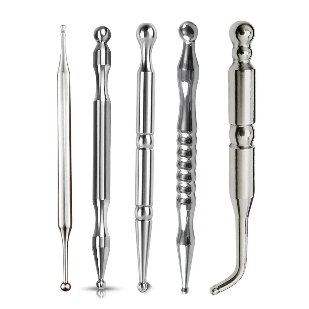 Akupunktur-Stift aus Edelstahl zur Muskelentspannung und Schmerzlinderung Triggerpunkt-Massagestift Manuelles Reflexzonenmassage-Werkzeug