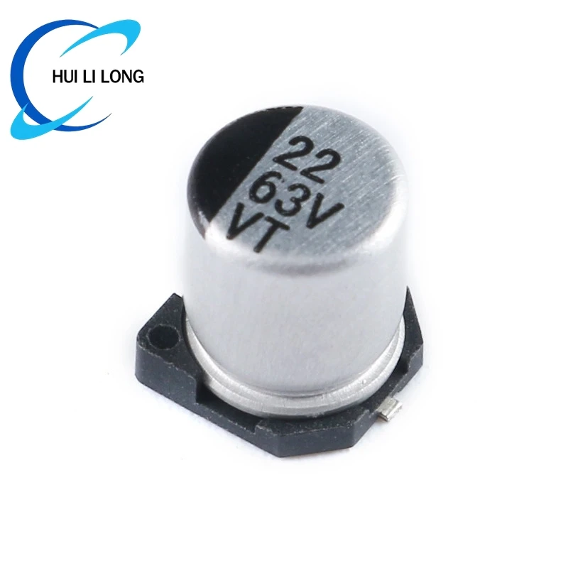 50pcs SMD Aluminum Electrolytic Capacitor 6.3V 10V 16V 25V 35V 50V 63V 100V 400V 1UF 4.7UF 10UF 47UF 100UF 470UF 680UF 1000UF