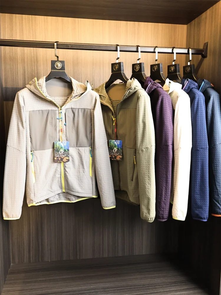 

Легкая мужская куртка с капюшоном на подкладке Fce, модная городская куртка для улицы, осень-зима, теплая, Qui Dry Sweat ng