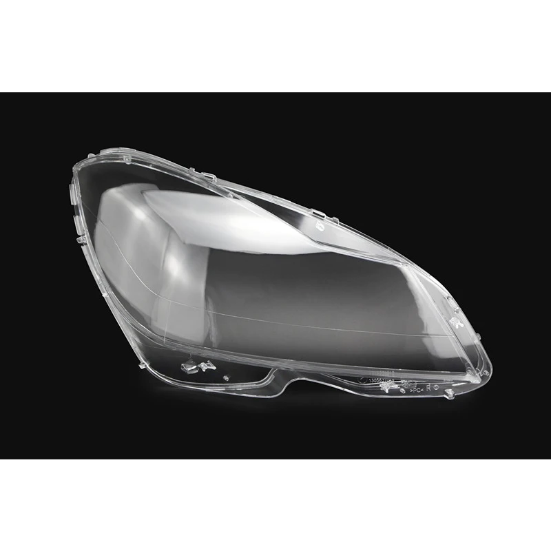 For Benz C Class W204 Front Lampshade Lamp Shell C180 C200 C260 2011 2012 2013 Headlight Lens Glass Shell  Headlamps Cover