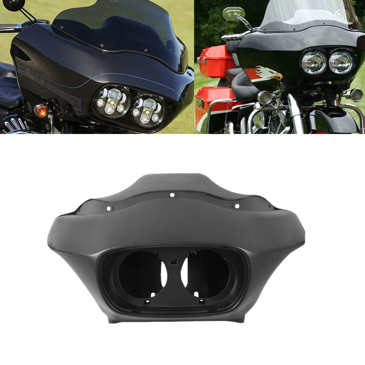 Motorcycle Inner & Outer Headlight Fairing For Harley Touring FLTR Road Glide 1998-2013 2012 2011 2010 2009 2008 2007 2006 2005