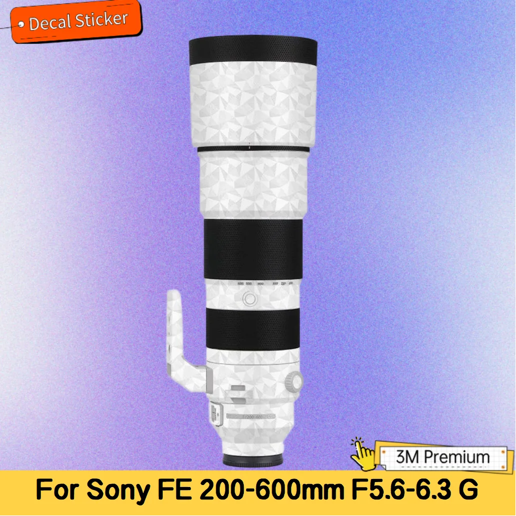 

For Sony FE 200-600mm F5.6-6.3 G OSS Lens Sticker Protective Skin Decal Film Anti-Scratch Protector Coat fe200-600