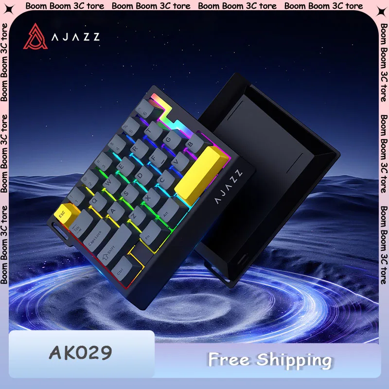 

Ajazz Ak029 Magnetic Switch Mechanical Keyboard 29keys Wired Single Hand Esports Keyboard Low Latency Fps Gamer Keyboards