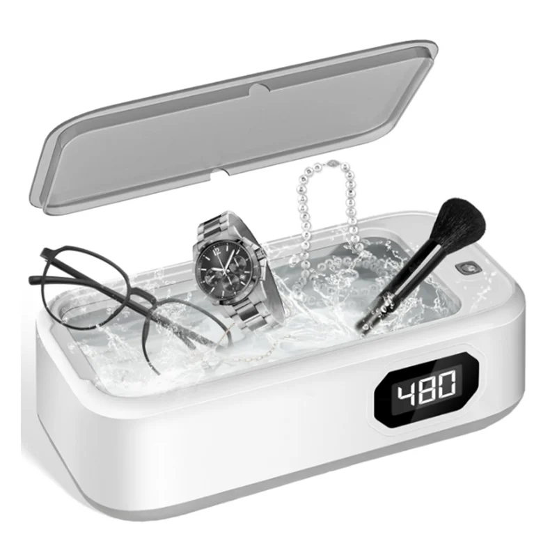 

A32T-ультразвуковые очистители 49 кГц ультразвуковой очиститель ювелирных изделий для ювелирных изделий, бритв, часов, расчески, щетки, кольца