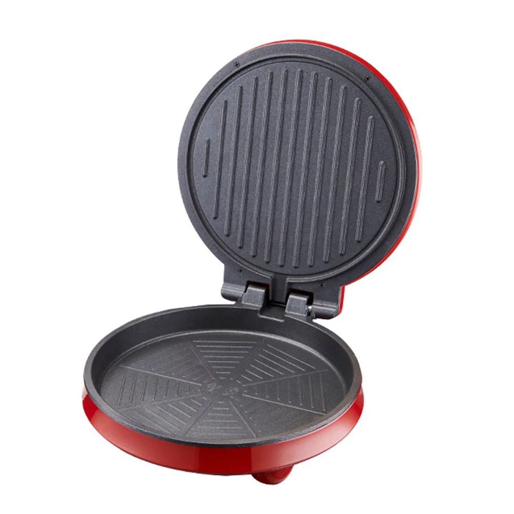 110V 또는 220V 전기 피자 메이커, 양면 가열 전기 철판, 팬케이크 메이커, 1000W