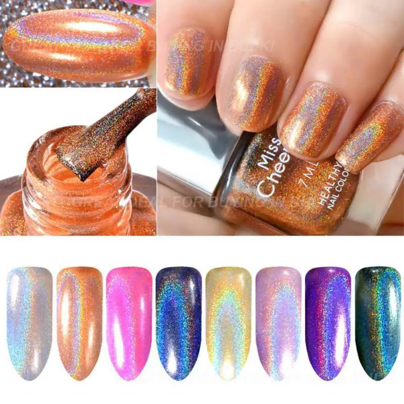 Long-lasting Silver Plating Effect Easy To Apply Fashionable 7ml Capacity Fashionable And Shining Metal Mirror Uv Gel Nail Art