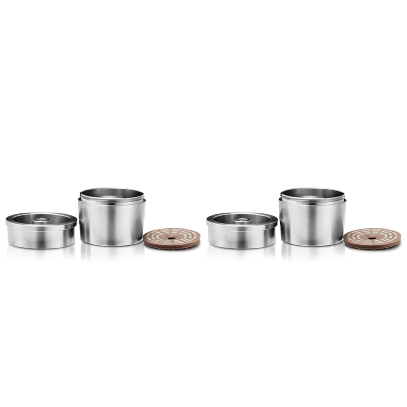 ABVJ-3X Reusable Refillable Coffee Capsule Stainless Steel Coffee Capsule Concentrated Coffee Filter For ILLY Coffee Machine