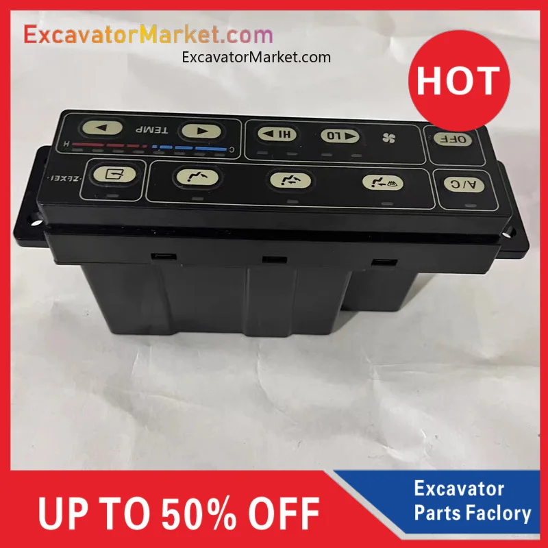 

For Komatsu PC75US 78US 128US 138US 228US Excavator Air Conditioner Controller Panel Switch Control Box High Quality parts