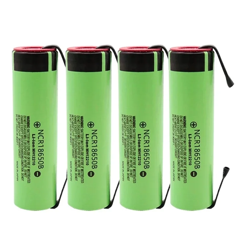 Panasonic New Original 18650 NCR18650B Rechargeable Li-ion battery 3.7V 3400mAh batteries