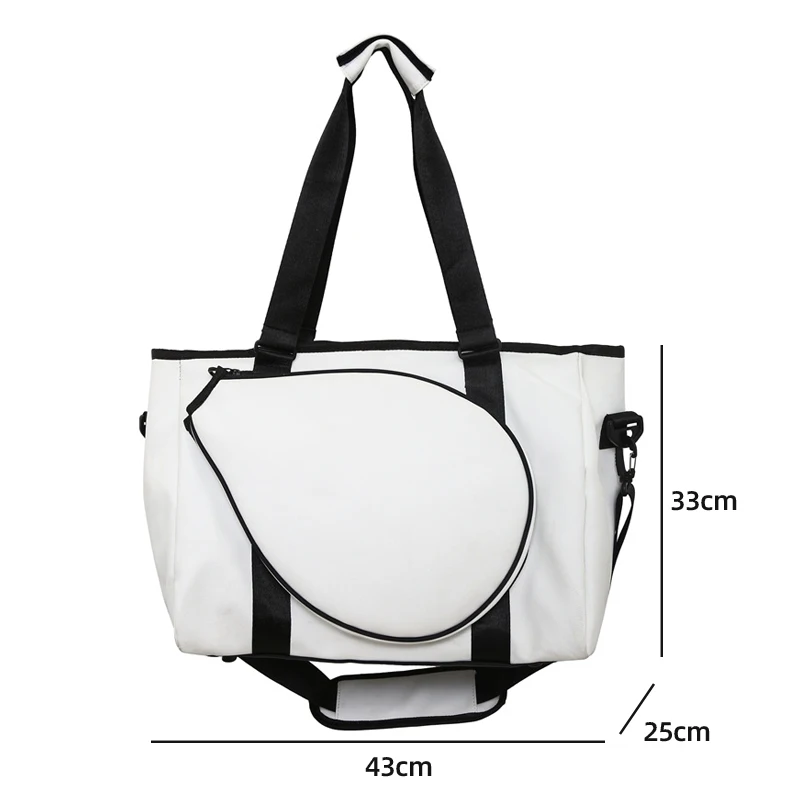 Travel Tote Pack Outdoors Duffle Single Shoulder Badminton Bag Large Capacity Sports Fitness Tennis Handbag Yoga Crossbody Bag