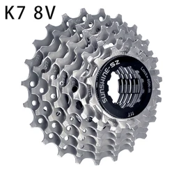 SUNSHINE Road Bike Cassette Bicycle Freewheel 8 9 10 11 12Speed 11-25T/28T/32T/36 K7 Sprocket 8v 9v 10v 11v 12v For SHIMANO/SPAM