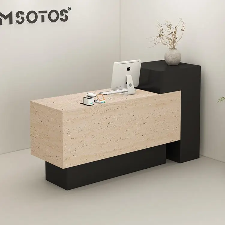 مكتب استقبال لخدمة المطاعم، مكتب استقبال Glamor Deepcool الحديث، مكتب استقبال مخصص، أثاث تجميل Mostrador #2