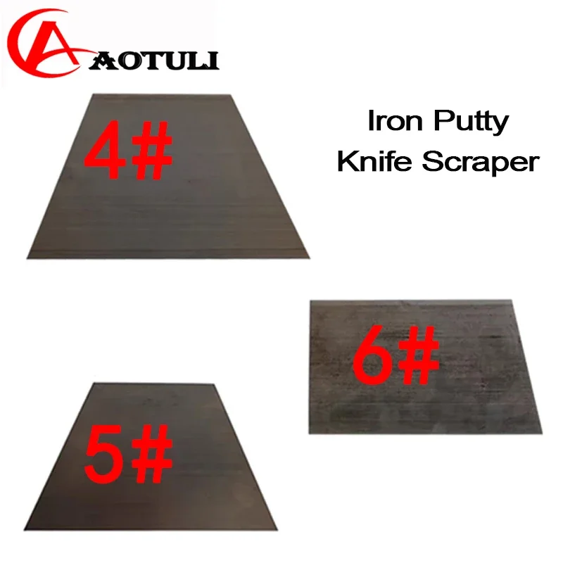 Iron Putty Knife Scraper Tool Leveling Iron Plate Ash Car Painter Paint Tool Manual Operation A Must In The Garage