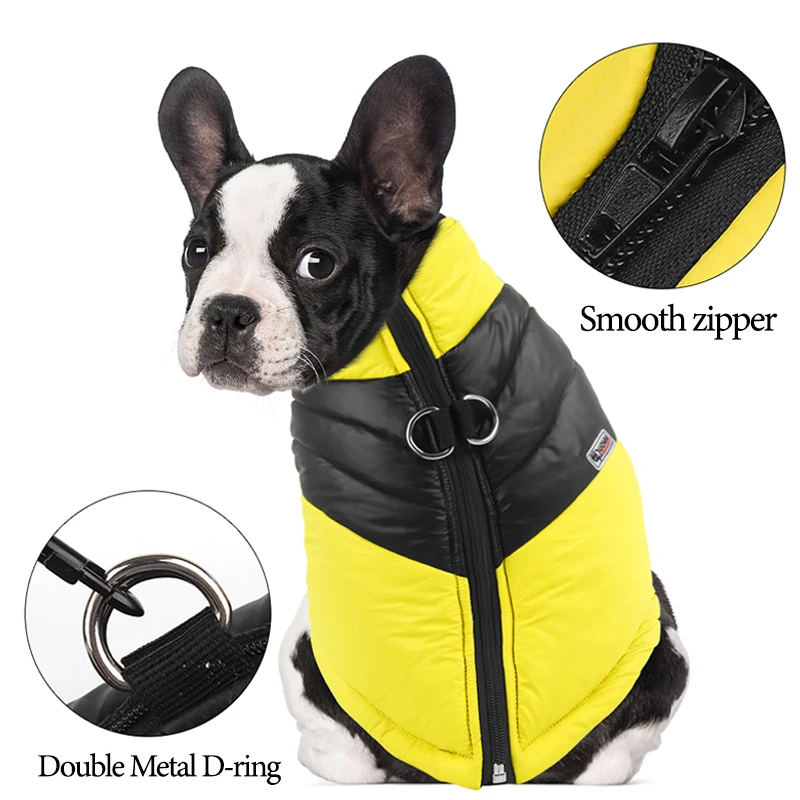 Waterproof Dog Clothes for Small Large Dogs Reflective Jacket Puppy Warm Coat French Bulldog Poodle Labrador Costume Pug Outfits