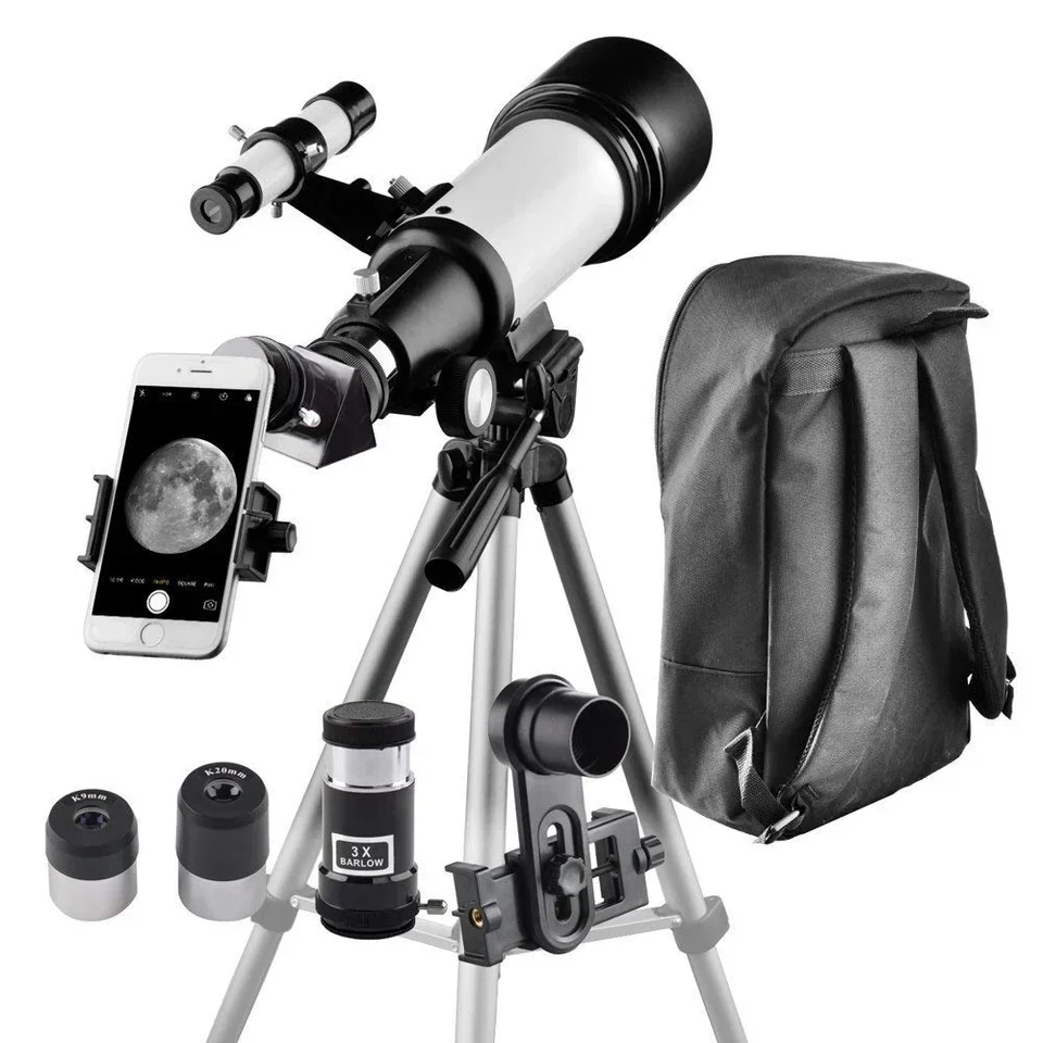 50mm professional astronomical telescope with backpack with tripd