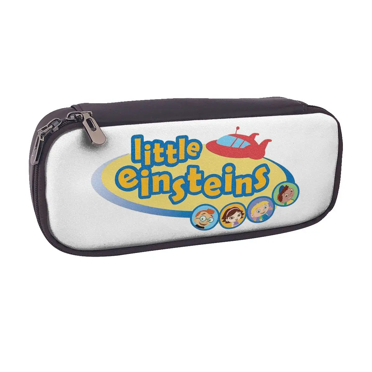 

Забавная одежда Little Einsteins Little Einsteins, автомобильный кожаный пенал для подарков студентов, коробка для ручек, сумка-карандаш, сумка-держатель для ручек