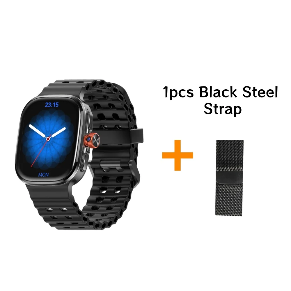 4G/5G Smart Watch with AMOLED Screen & GPS, Dual SIM