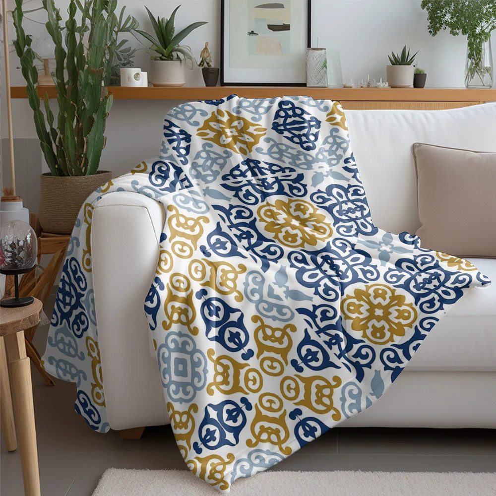 Turkish Style Cushion Cover Floral Pattern Boho Home Decor Removable Pillow Case Sofa Bed Living Room Decor
