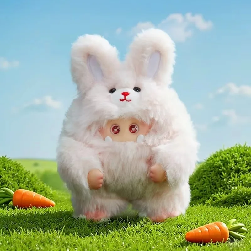 

Новый Ohku Fluffy Monster 2-го поколения Furry Forest Series, плюшевая слепая коробка, милый рюкзак, подвеска, украшение, подарок на день рождения для девочки