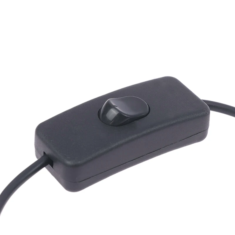USB Switch Extension Cable Support Data Transmit And Power Supply With On/Off Power Switch For LED Strips, USB Devices