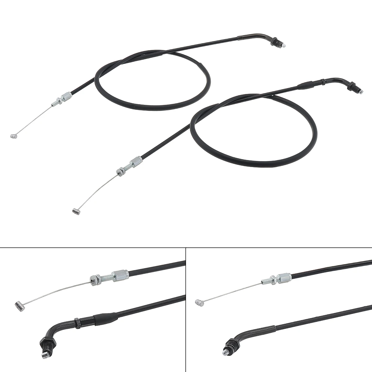 ユニバーサルモーターサイクルオイルケーブル,ホンダcb350,cl360,cb400,cb550,cb750,ft500,replace,17910-300-040, 17920-323-000