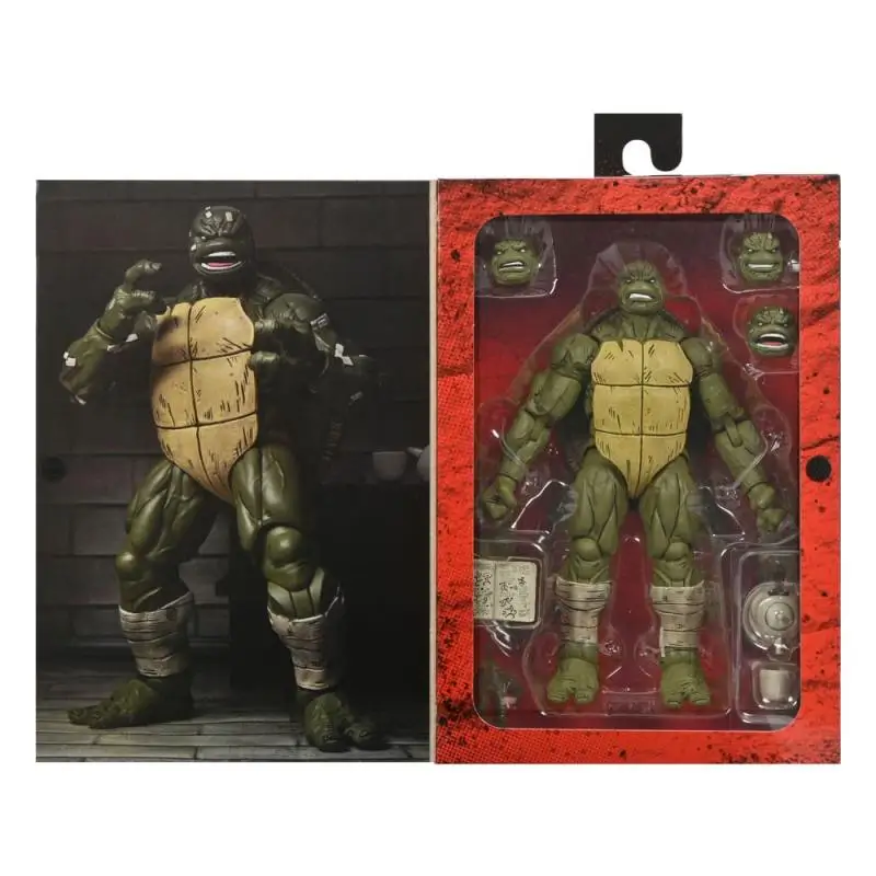 

NECA 54434 Teenage Mutant Ninja Turtle Action Figure TMNT The Last Ronin Battle Damaged Figuras Anime Figurine 7-Inch Model Toys