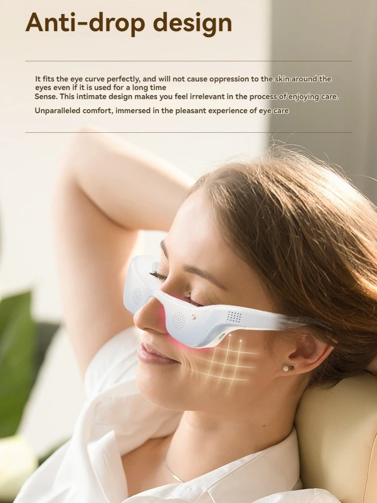 جهاز تجميل العين بسبعة ألوان بارد وساخن لتدليك العين للاسترخاء وتخفيف التوتر ويخفف التعب ويقلل الهالات السوداء وتنعيمها #3