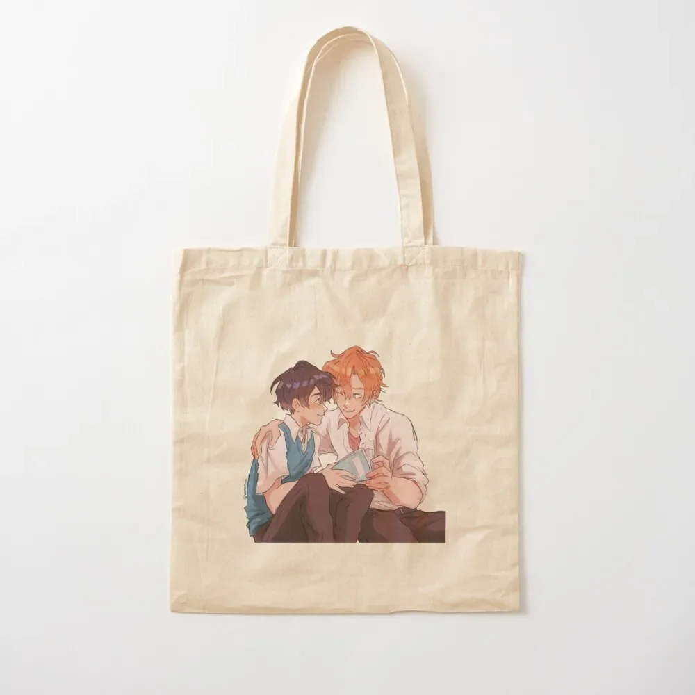 Sasaki and Miyano anime Tote Bag shopping bag logo Women bags hand bag ladies reusable shopping bags