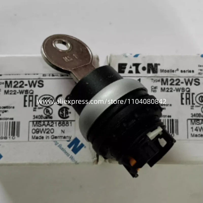 New original EATON Select switch M22-WS M22-WRS M22-WS3 M22-WRS3