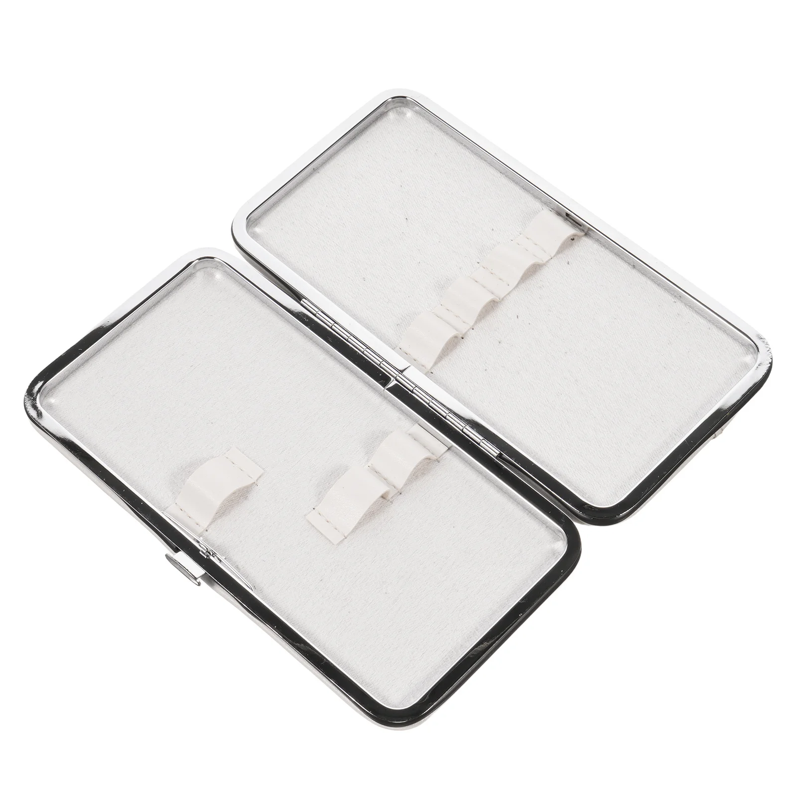 Pinça de cílios titular saco de metal do plutônio ferramentas de maquiagem bolsa para extensão de chicote caso de armazenamento organizador de salão de viagem