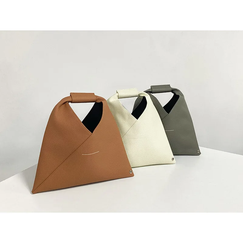 Designer Brand 가방 ZP Triangle Bag Garbage Bag Portable Leather Handbag Tote Bags for Women Bolsas Femininas Hot Selling