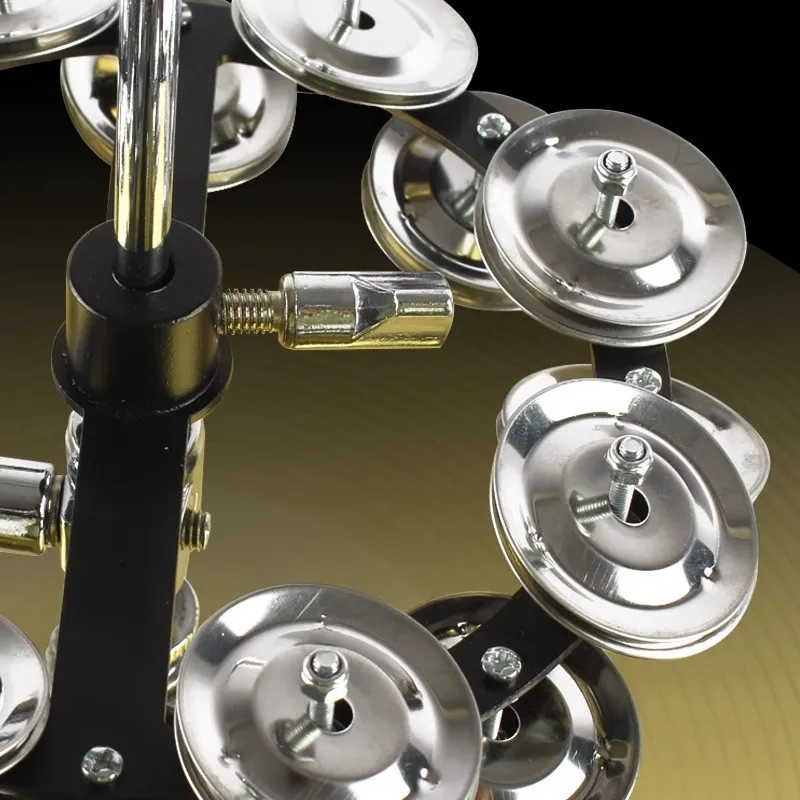 الفولاذ المقاوم للصدأ مرحبا قبعة ركوب الصنج المهنية واضح لحن دائم ذات الطابقين مرحبا قبعة الصنج آلة موسيقية ملحق #4