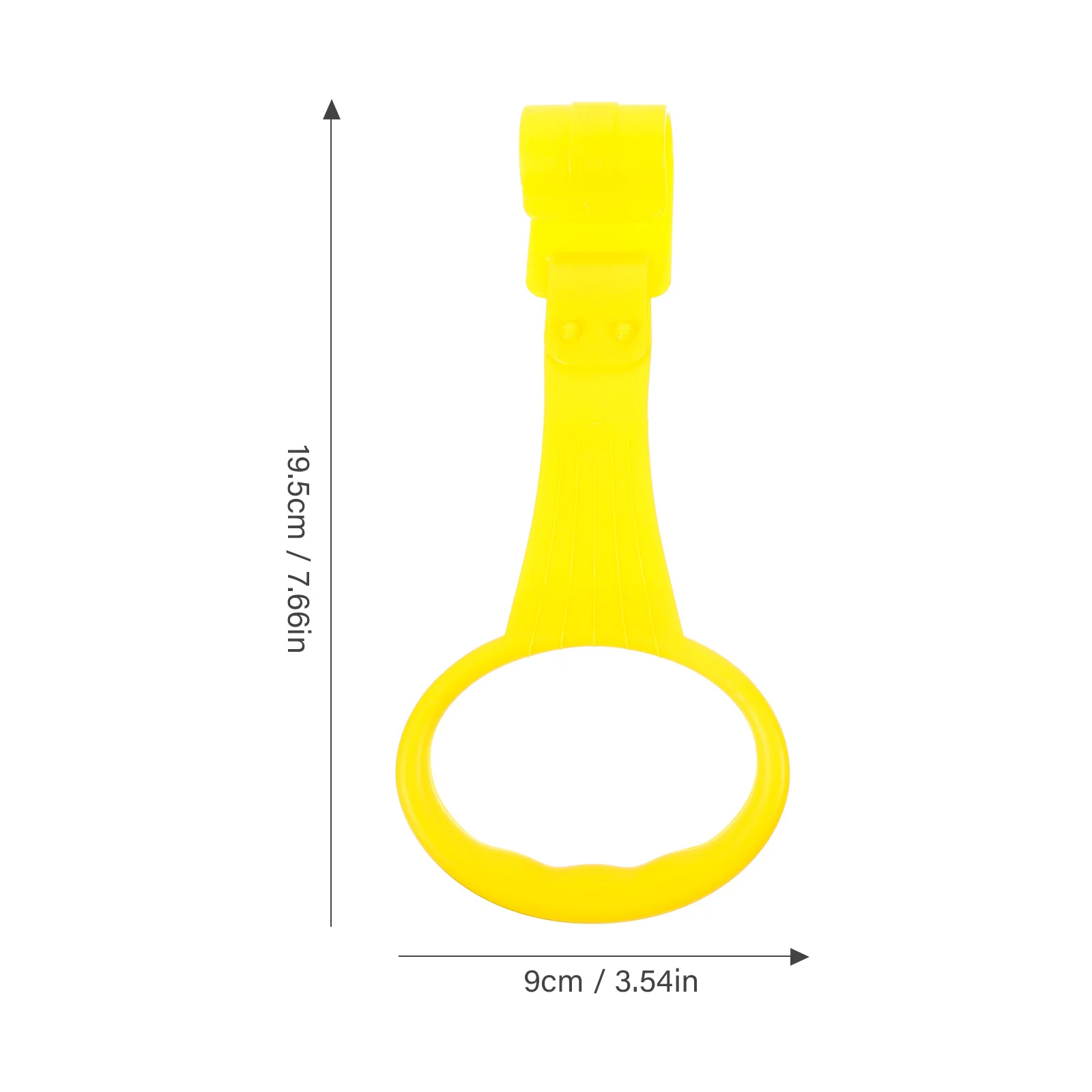 1Pair Baby Bed Pull Rings Infant Crib Hanging Rings for Walking Exercise Sturdy Portable Lightweight Easy to Grasp