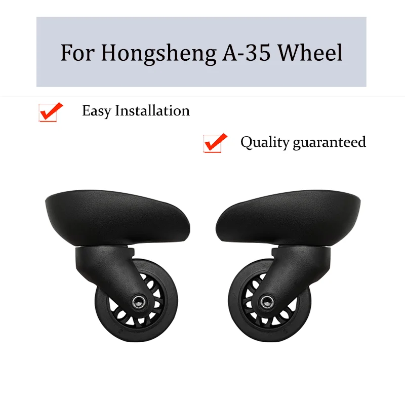 

Suitable For Hongsheng A-35 Universal Wheel Trolley Case Wheel Replacement Luggage Pulley Sliding Casters wear-resistant Repair