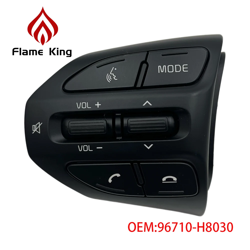 Flame king для Kia RIO 2018-2021 Φ K2 RIO 4 Bluetooth кнопки управления аудио на многофункциональном рулевом колесе автомобиля