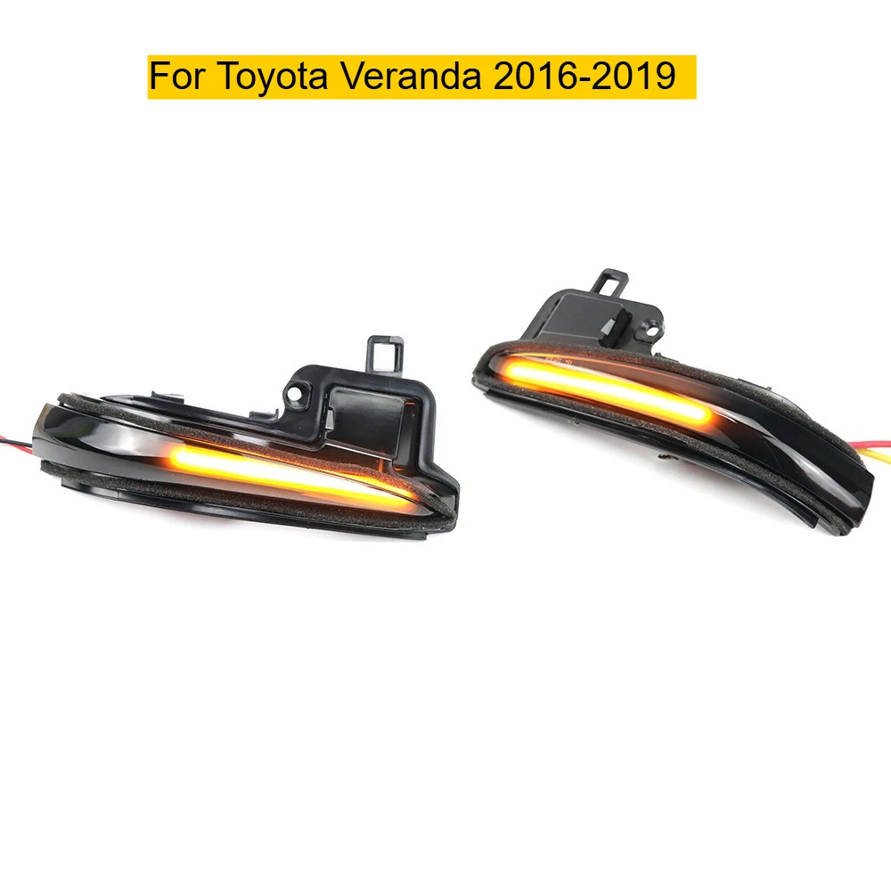 

Suitable for Toyota Willanda 2016-2019 LED rearview mirror flow light indicator turn signal light