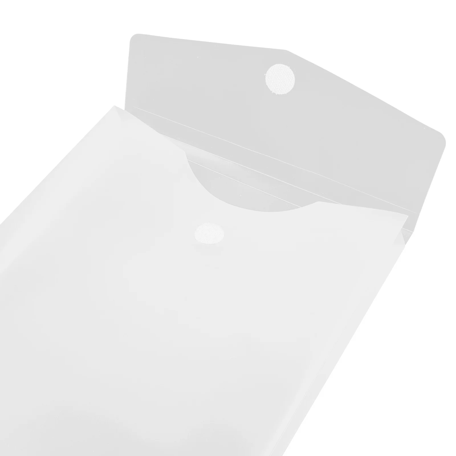 

10Pcs Paperboard Storage Bags Transparent File Pockets for Documents Receipts and Stationery Lightweight Office School