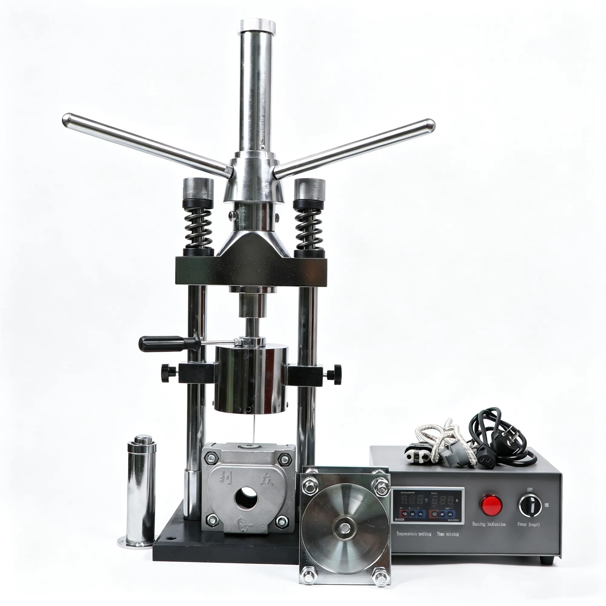 All‑in‑One Manual Dental Denture Injection Machine, Integrated Flexible Partial Denture Injector System for Dental Lab`