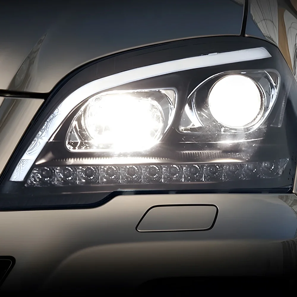 

Auto Headlights Assembly For Benz ML W164 2010-2011 Upgrade High Quality Car LED Projector Lens Plug and Play Tools Accessories