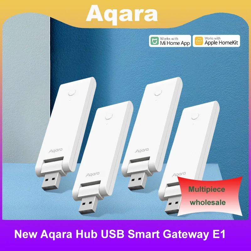 

New AQARA E1 Zigbee Hub USB Smart Gateway Aqara Hub Wireless Zigbee Connect Remote For Xiaomi MIHOME For Apple Homekit