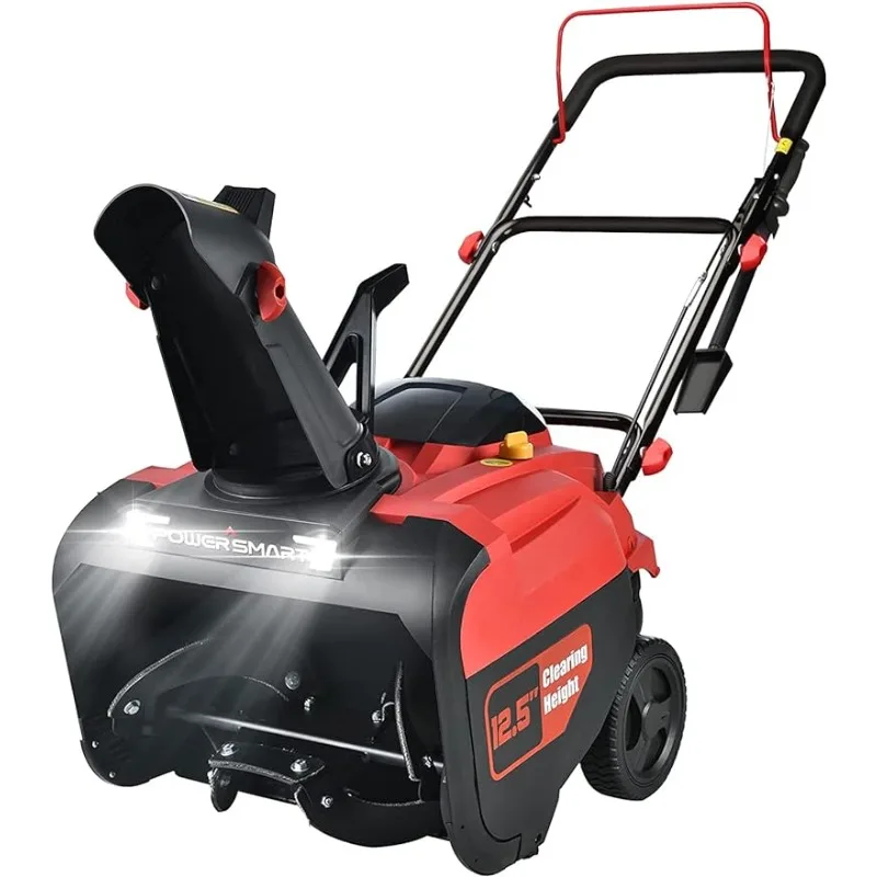 

PowerSmart Snow Blower Gas Powered 21-Inch, 212cc Engine, LED Light, Single-Stage Snowblower PS21