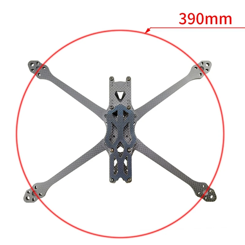 9 Inch 390Mm FPV Carbon Fiber Frame For APEX For FPV Freestyle Quadcopter RC Racing Drone Models