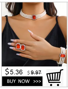 IngeSight.Z Bohemian Multi Schicht Nachahmung Perle Quaste Choker Halskette Kragen Erklärung Anhänger Halskette für Frauen Schmuck – Detail 9