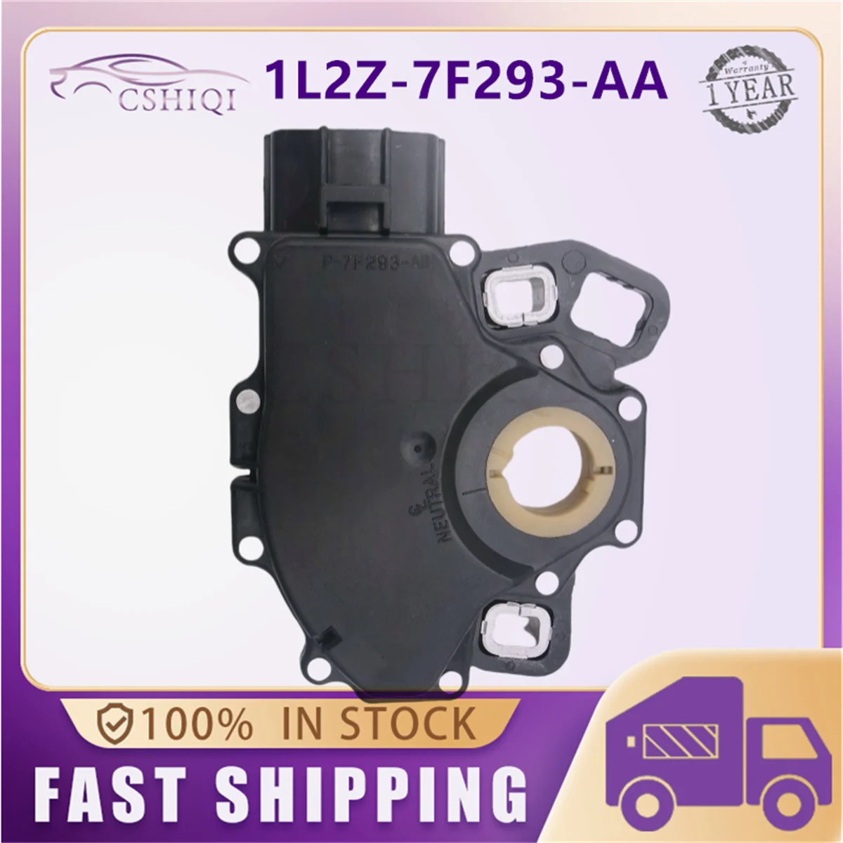 1L2Z-7F293-AA For Ford E150 E250 E350 E450 E550 Expedition Explorer Ranger Lincoln Mark Transmission Neutral Safety Switch