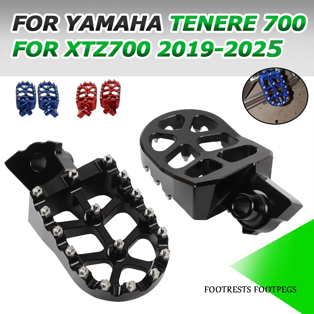 

FOR YAMAHA TENERE 700 RALLY TENERE700 XTZ700 XTZ 700 T700 T7 2024 Accessories Footrests Footpegs Foot Pegs Rests Pedals Parts